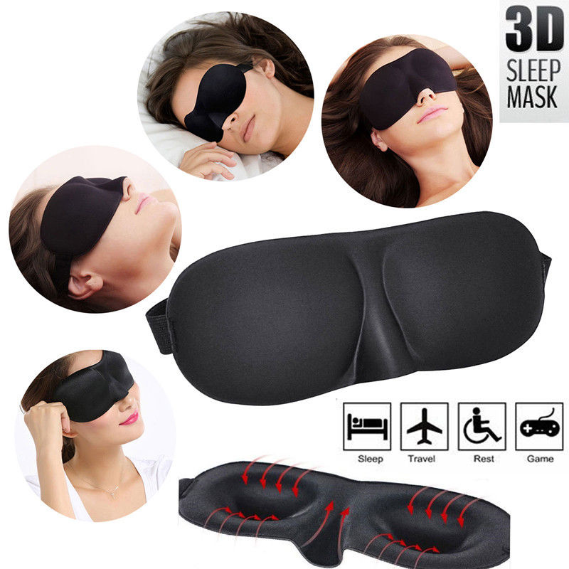 Маска для сна 3D sleep mask – не пропускает свет