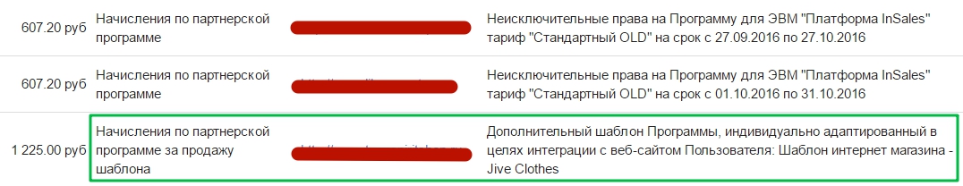 Шаблоны для insales