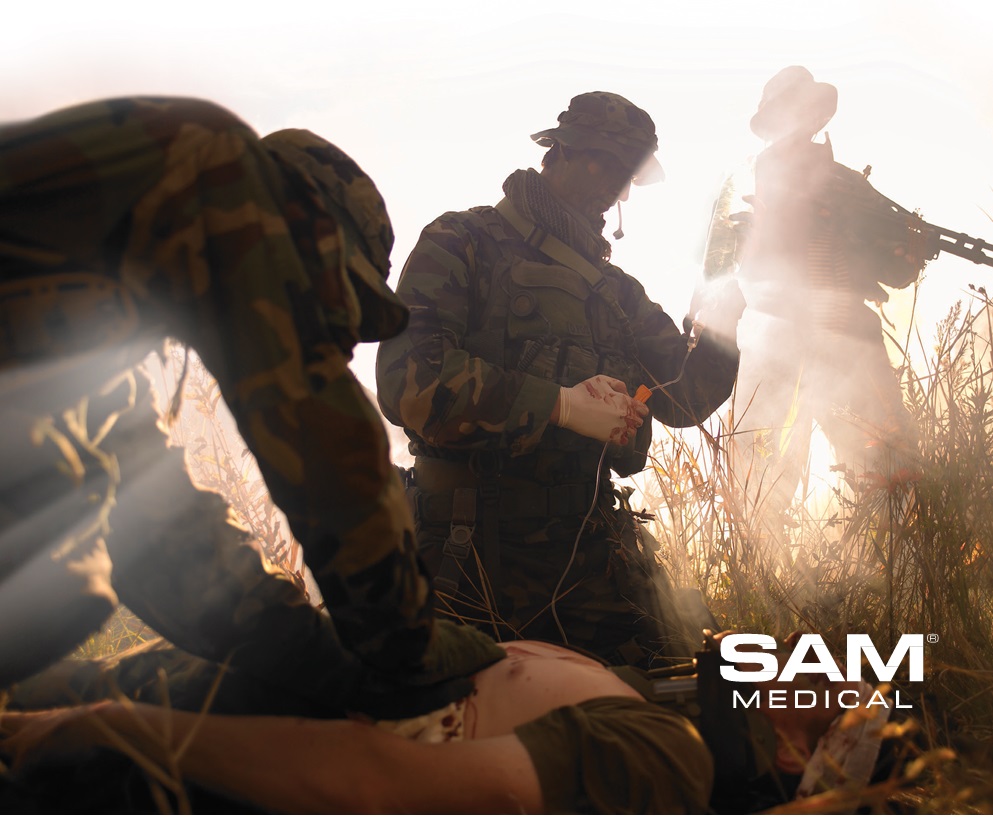 Пластырь при проникающих травмах груди SAM Chest Seal Пластырь при проникающих травмах груди SAM Chest Seal