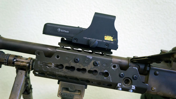 Планка "Терминатор" для крышки ствольной коробки пулемёта Калашникова Guns Gadget