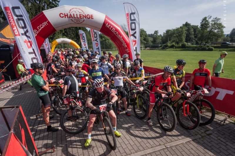 Старт этапа Beskidy MTB Trophy
