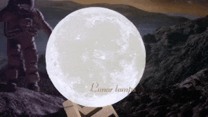 Шар-ночник Луна Moon Light 3D