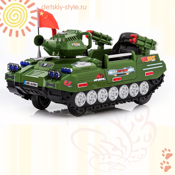 Электромобиль River-Auto "Танк С222СР"