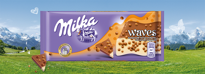 �������� �� ������� Milka Waves