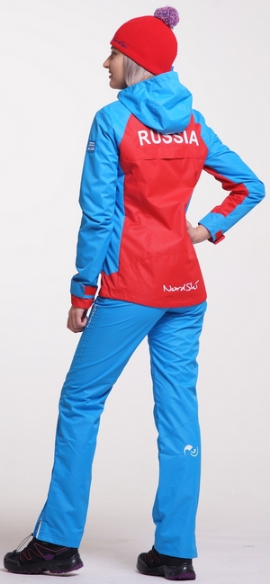 NSW461790 Ветрозащитный спортивный костюм Nordski National женский