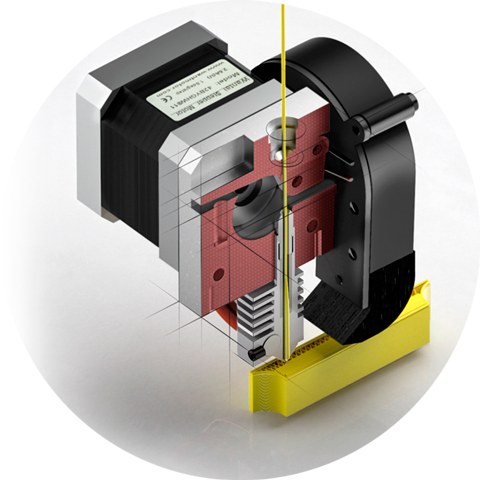 Purse i3 extruder
