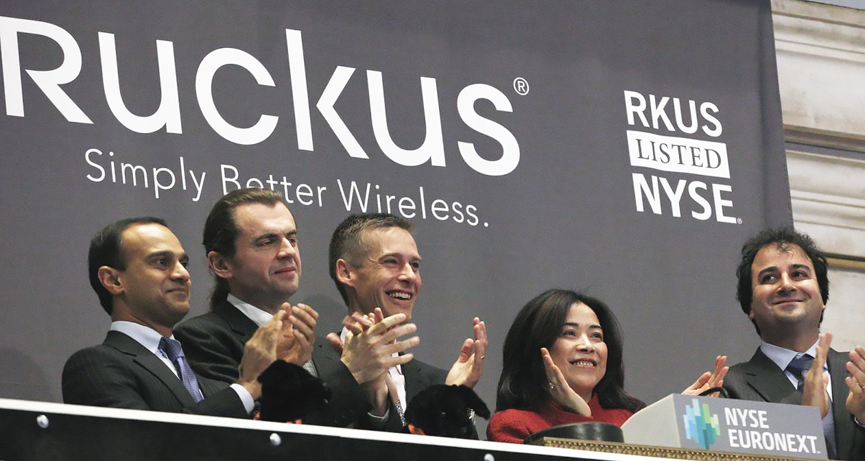 Ruckus Wireless agreed to be acquired by Brocade Communications on Monday. PHOTO: BRENDAN MCDERMID/REUTERS