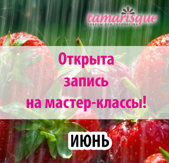 Открыта запись на мастер-классы в июне!