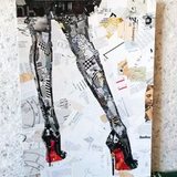 Художник, рисующий моду, обожает женские ножки в лабутенах