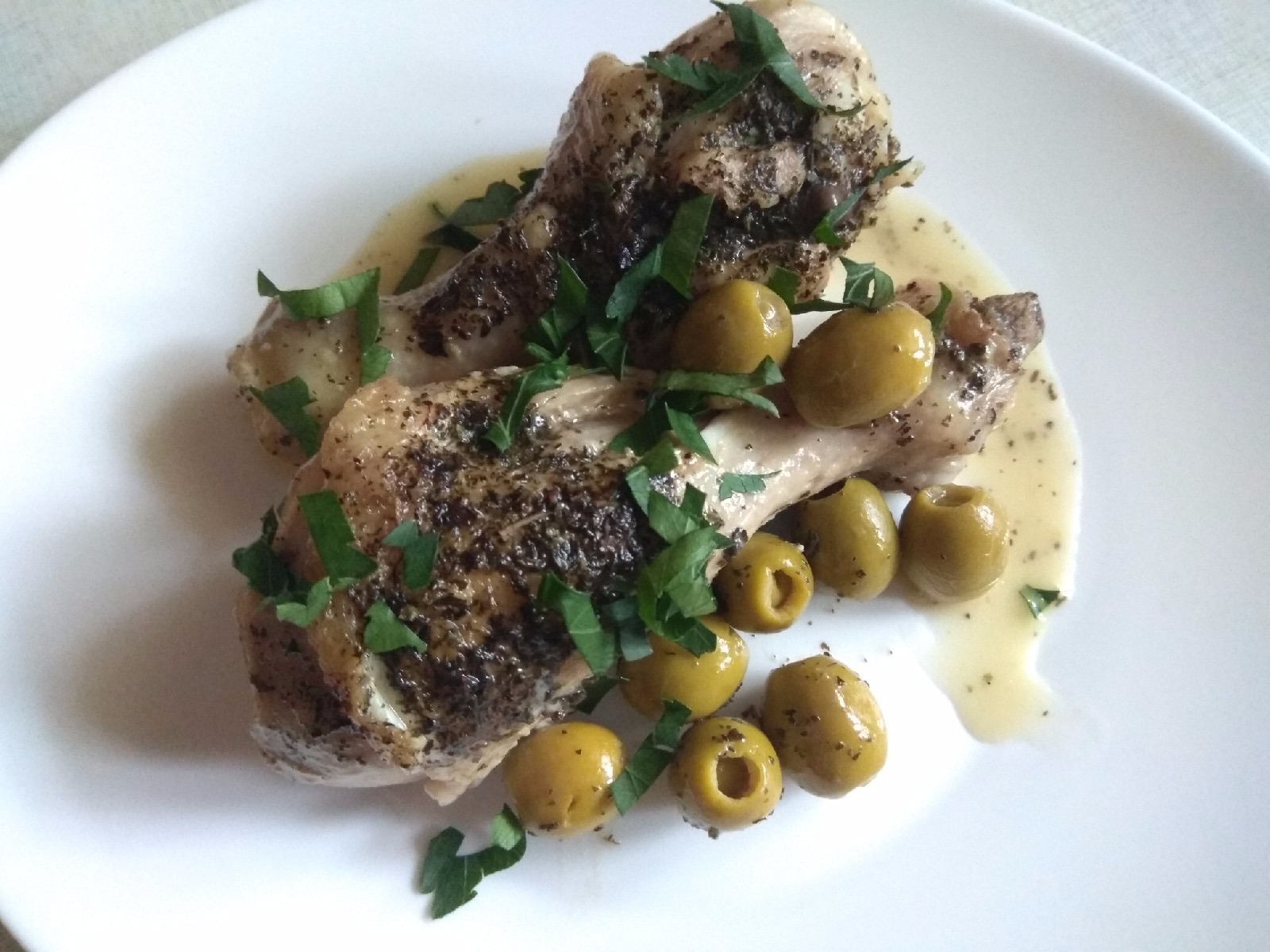 Курица по-андалузски Курица по-андалузски