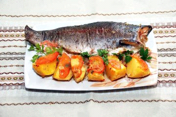 Рецепт форели в духовке