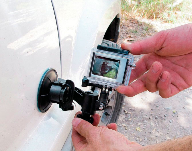 Путешествие с ветерком: Крепление-присоска GoPro Suction Cup Mount Путешествие с ветерком: Крепление-присоска GoPro Suction Cup Mount