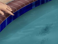 Проблема с водой в бассейне: Сине-черные пятна на поверхности бассейна