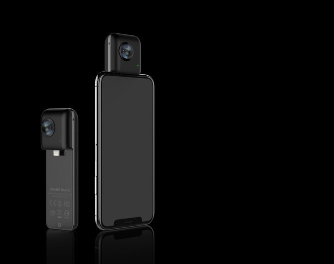 Панорамная камера камера Insta360 Nano S Black – снимай, как профи Панорамная камера камера Insta360 Nano S Black – снимай, как профи