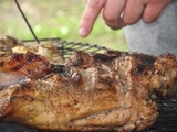 Рецепт приготовления бараньей ноги на гриле