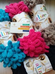 Новые оттенки Alize Puffy!