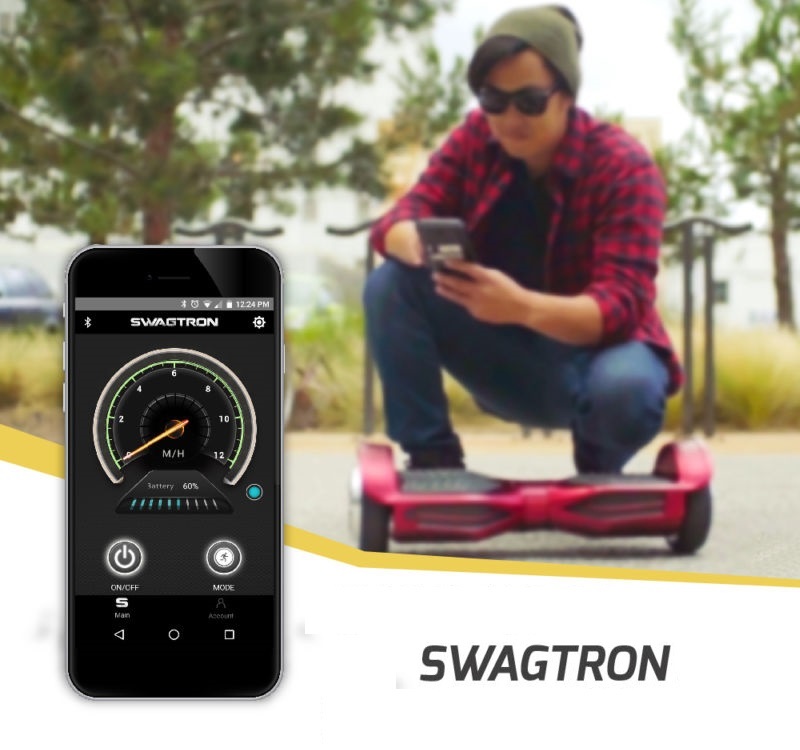 Как подключить гироскутер Swagtron к смартфону Как подключить гироскутер Swagtron к смартфону