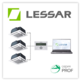 Новый модельный ряд двух и четырехтрубных кассетных фэнкойлов LESSAR