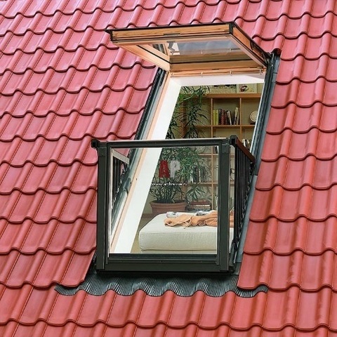 Мансардные окна velux.
