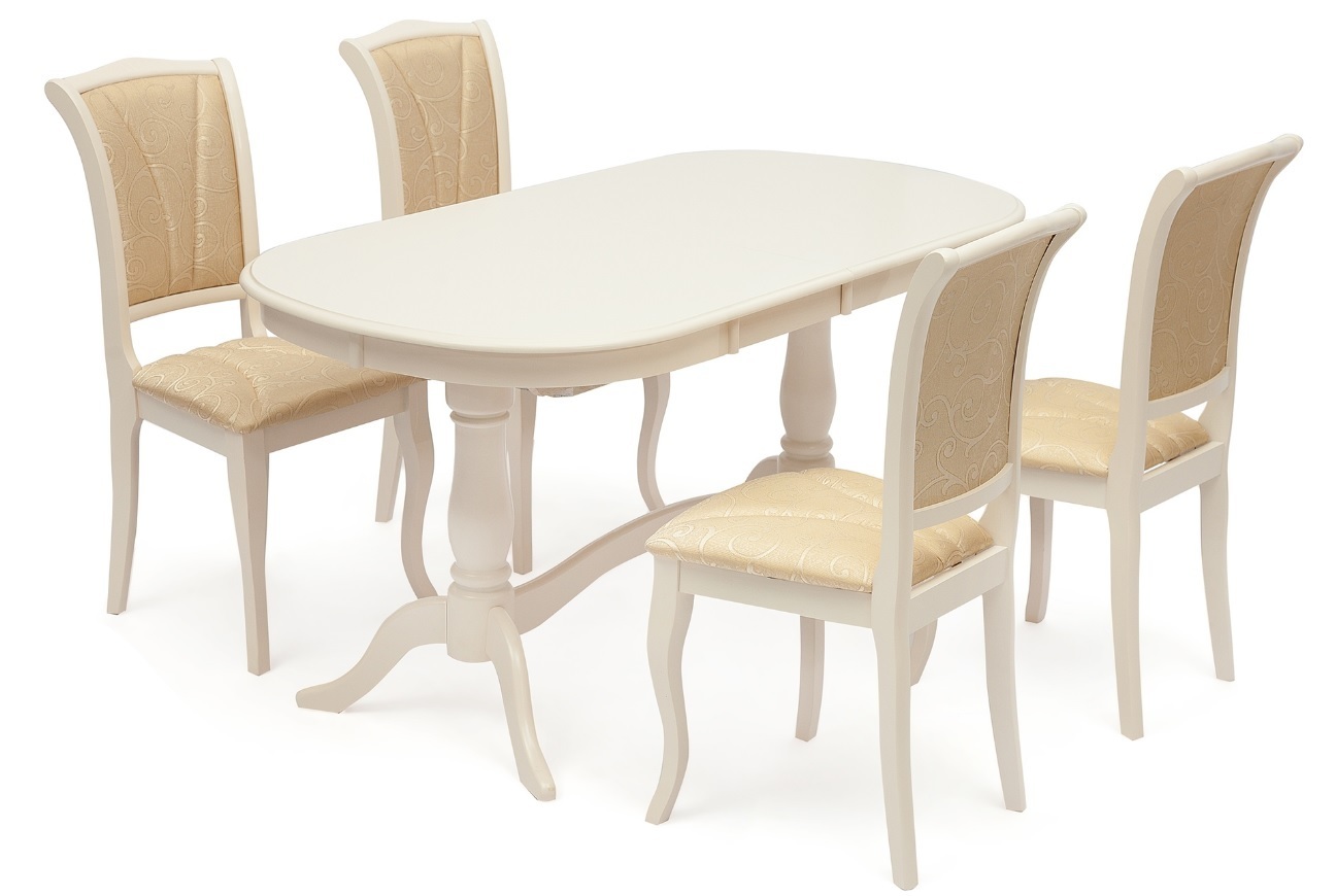 Стол и стулья на кухню классика