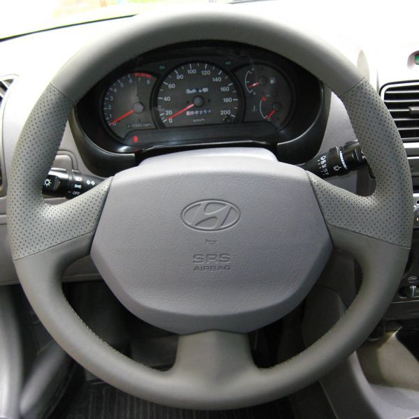 перетяжка руля hyundai accent
