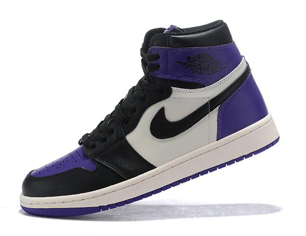 court purple air jordan 1