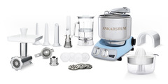 Тестомес комбайн Ankarsrum AKM6230+ Assistent голубой (расширенный)