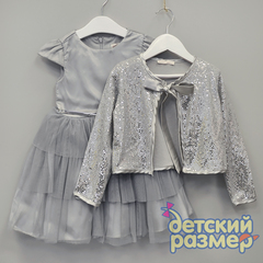 Платье с болеро (мягкие пайетки)