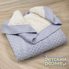 Одеяло (велсофт, вязка)
