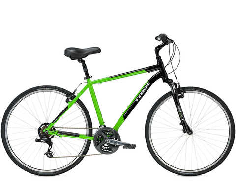 Trek Verve 2 (2016) зеленый с черным