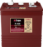 Тяговый аккумулятор Trojan T105-AGM ( 6V 217Ah / 6В 217Ач ) - фотография Тяговый аккумулятор Trojan T105-AGM ( 6V 217Ah / 6В 217Ач ) - фотография
