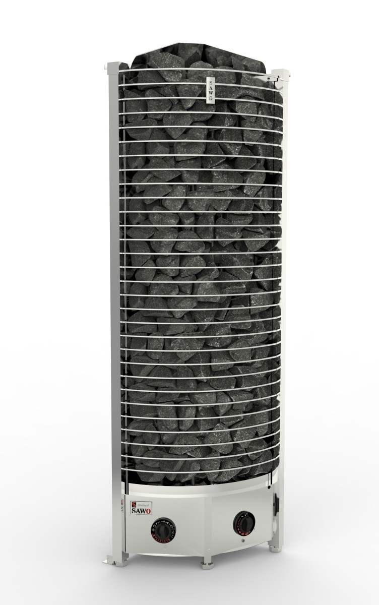 Серия Tower: Электрическая печь PREMIUM, угловая, 6 кВт, артикул TH4-60NB-CNR-P