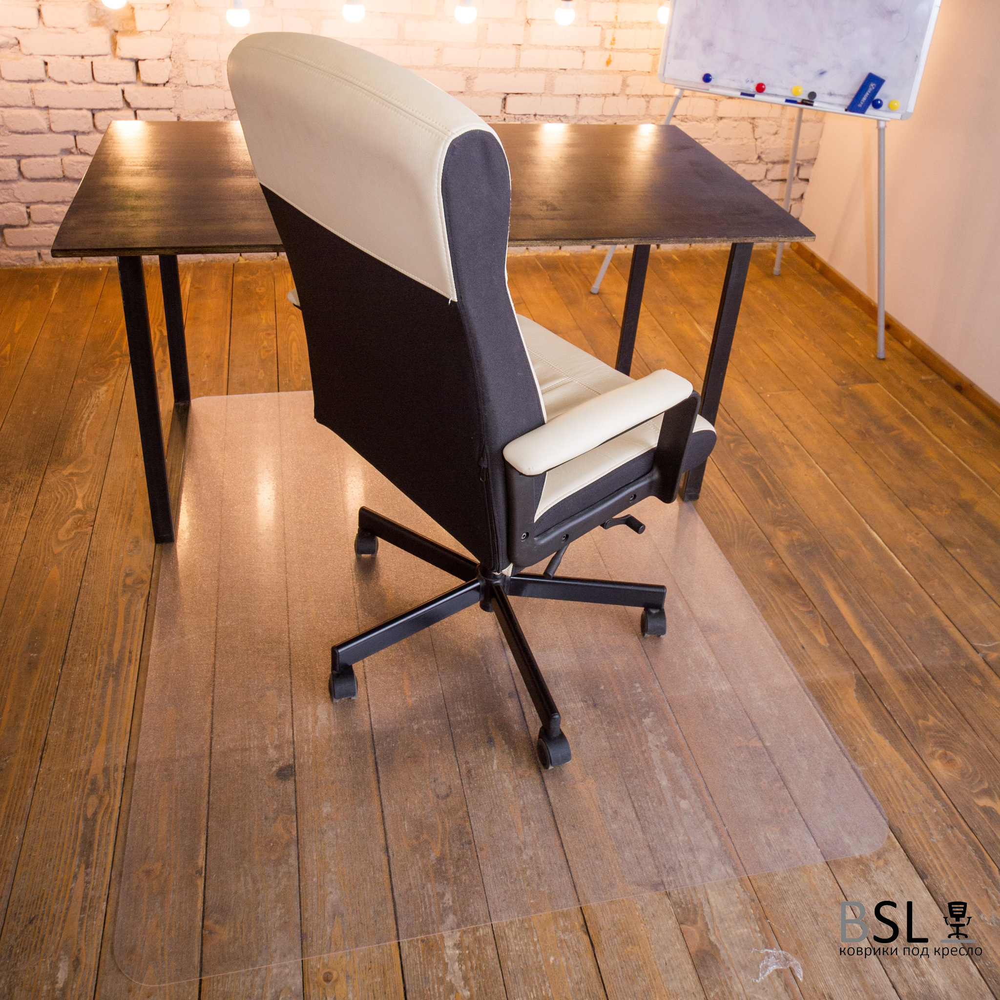 коврик поликарбонатный под кресло