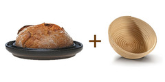 Форма Bread&Cake DENK и корзинка для расстойки