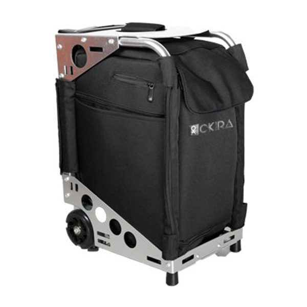 Сумка-чемодан визажиста-стилиста на колесиках Okira Silver