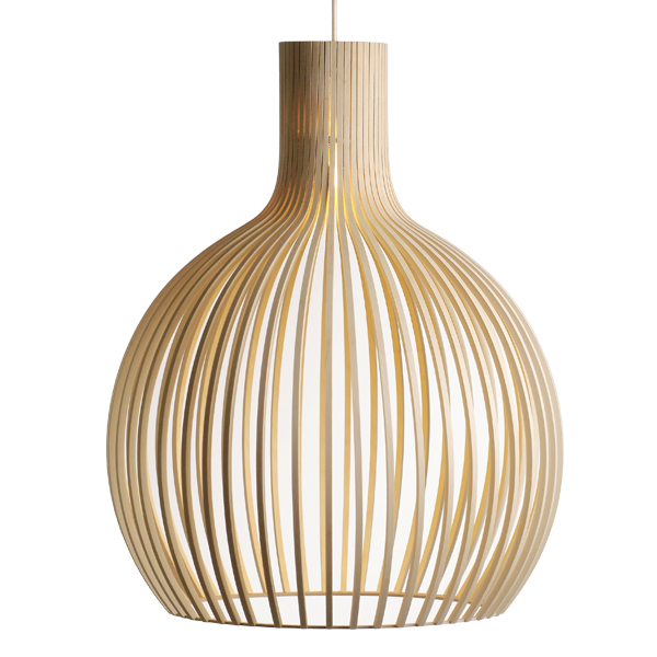 Goede replica of Octo 4240 lamp, natural by Secto GV-49