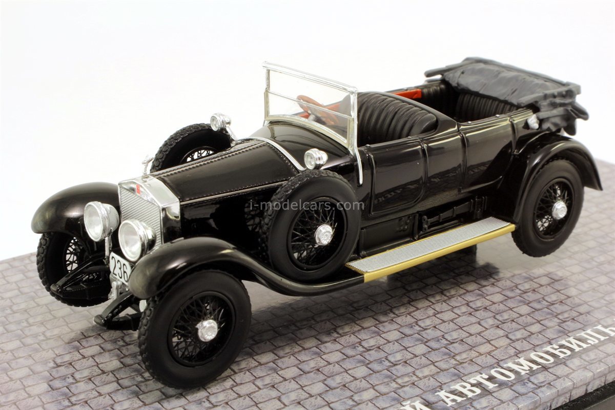 Rolls-Royce Silver Ghost personal car V.I. Lenin 1906 DIP Models 1:43