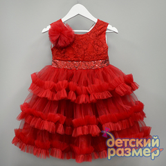 Платье (кружево, бантики)