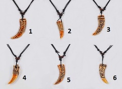 Totem Pendant talismans bone carving
