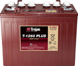 Тяговый аккумулятор Trojan T1260+ ( 12V 140Ah / 12В 140Ач ) - фотография Тяговый аккумулятор Trojan T1260+ ( 12V 140Ah / 12В 140Ач ) - фотография
