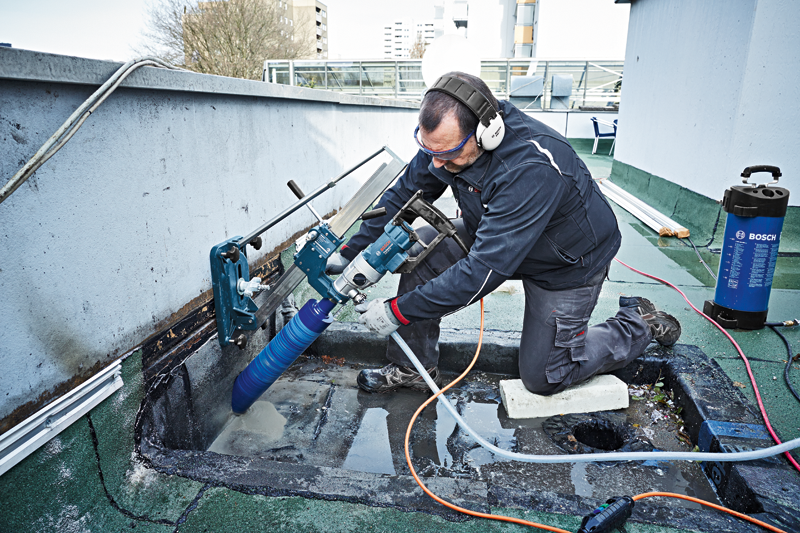 Дрель алмазного сверления Bosch GDB 180 WE Professional 0601189800