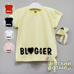Футболка (оверсайз, завязки)
