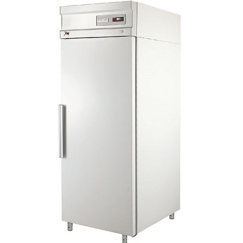 Шкаф холодильный POLAIR CM107-S (697х895х2028, 0,35кВт, 220В, глухая дверь), 0.....+6 °C, 700л.