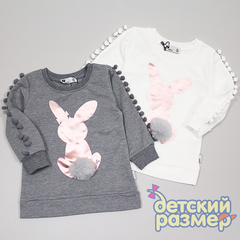 Свитшот (металлик, помпончики)
