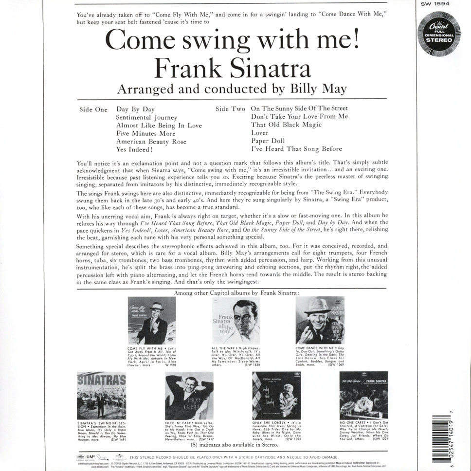 Frank sinatra swinger