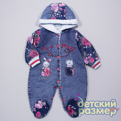 Комбинезон (джинса+велсофт)