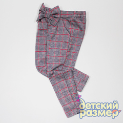 Брюки (джерси, бант)