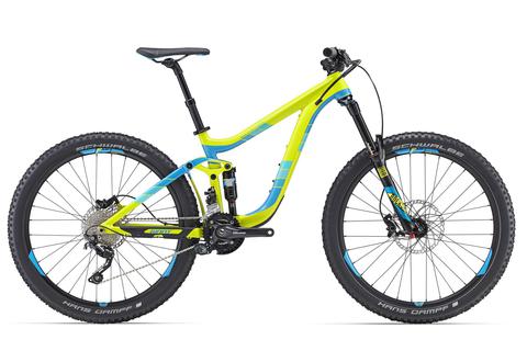 Giant Reign 27.5 2 (2016) желтый с синим