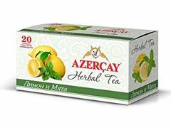 Çay Azərçay Herbal Limon və Nanə