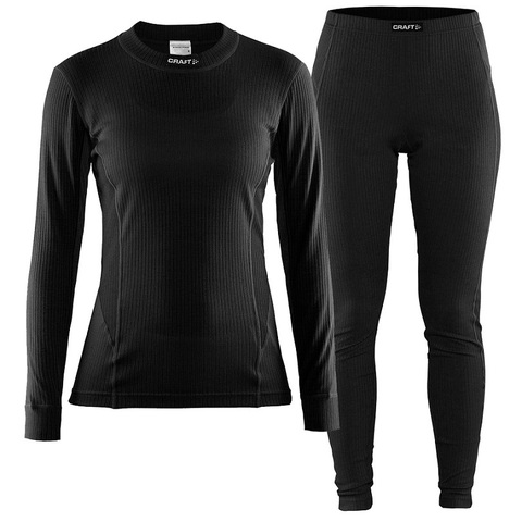 Комплект термобелья Craft Active Multi женский черный